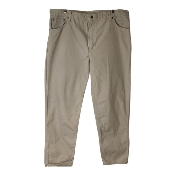 Carhartt Streetwear Canvas Work Pants Men's Size 42‎ w 32 L - Picture 1 of 6